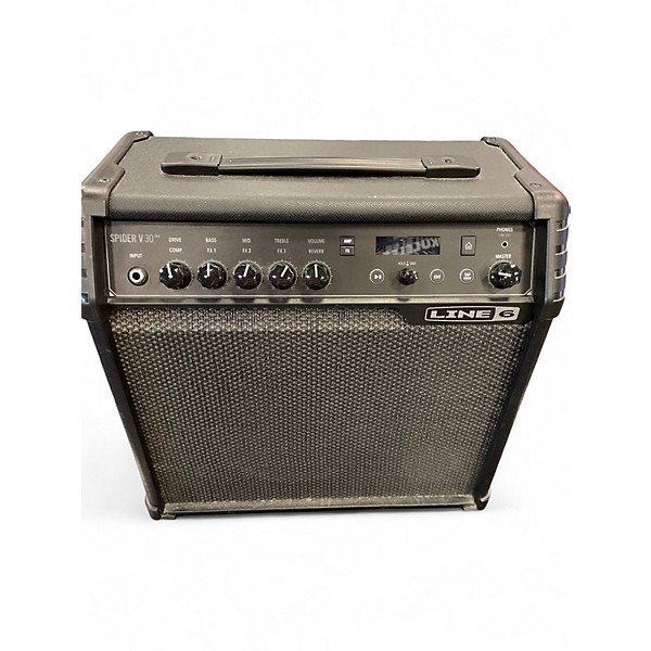 Used Line 6 Spider V 30 1x8 Guitar Combo Amp