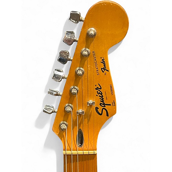 Used Squier Affinity Stratocaster 2 Color Sunburst Solid Body Electric Guitar