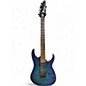 Used Ibanez RG6003FM Blue Flametop Solid Body Electric Guitar thumbnail