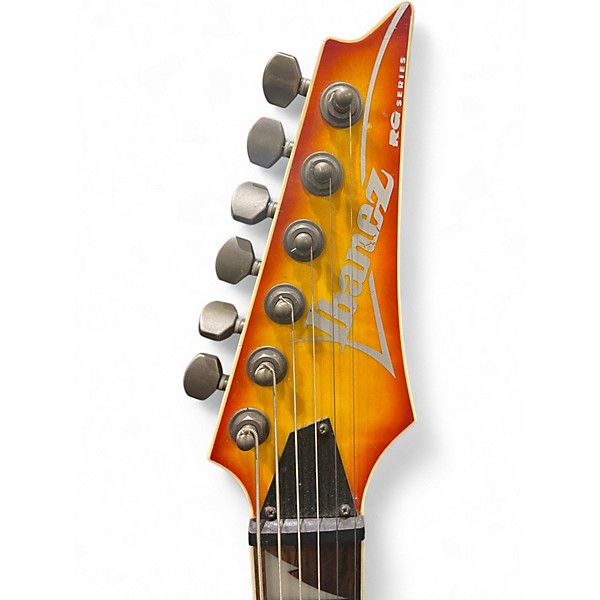 Used Ibanez RG3EX1 AMBER BURST Solid Body Electric Guitar