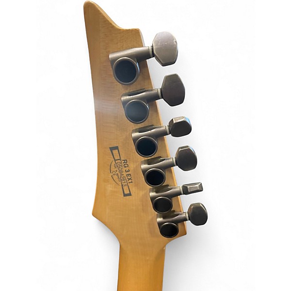 Used Ibanez RG3EX1 AMBER BURST Solid Body Electric Guitar