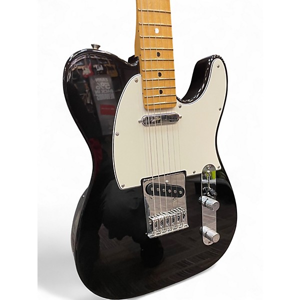 Used Fender PLAYER II TELECASTER Black Solid Body Electric Guitar