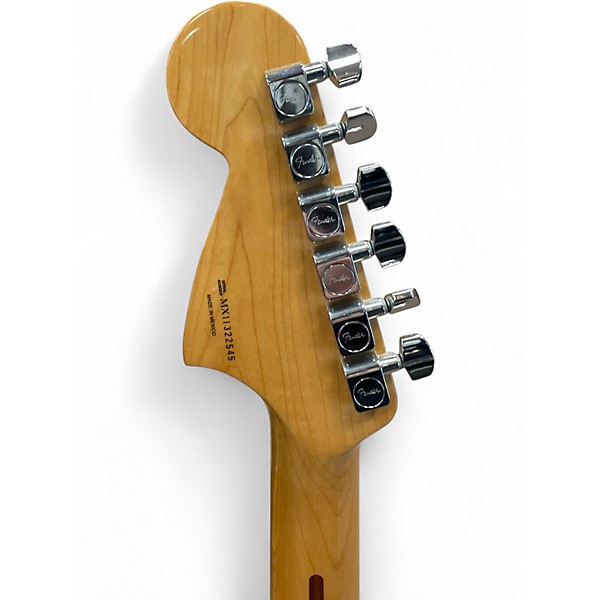 Used Fender Jaguar HH Candy Apple Red Solid Body Electric Guitar