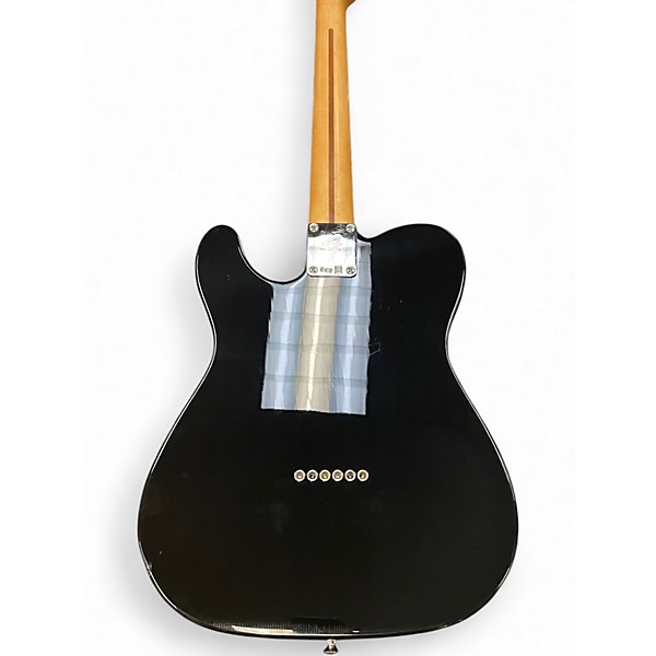 Used Fender Player Telecaster Black Solid Body Electric Guitar