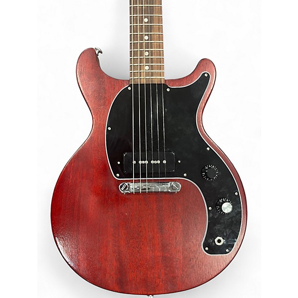 Used 2019 Gibson Les Paul Junior Tribute DC Cherry Solid Body Electric Guitar