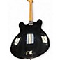 Used Squier Affinity Series Starcaster Black Hollow Body Electric Guitar