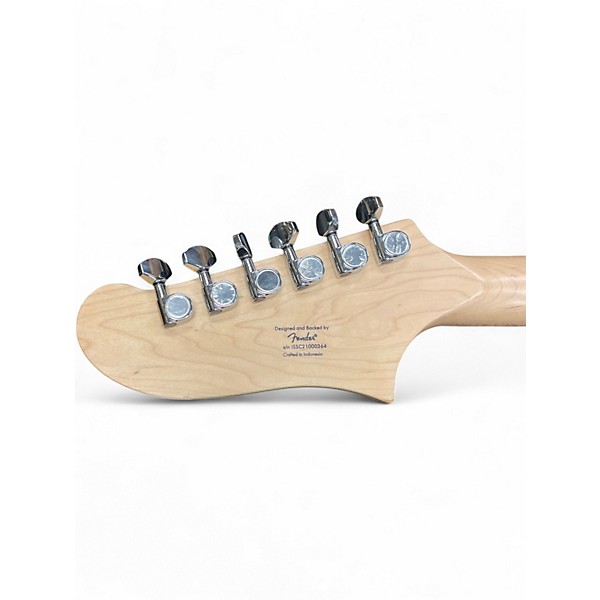 Used Squier Affinity Series Starcaster Black Hollow Body Electric Guitar