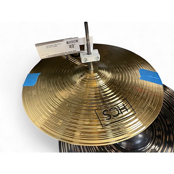 Used MEINL 14in HCS Hi Hat Pair Cymbal
