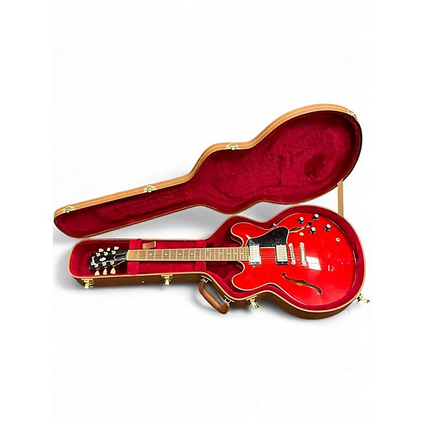 Used Gibson ES335 Cherry Hollow Body Electric Guitar