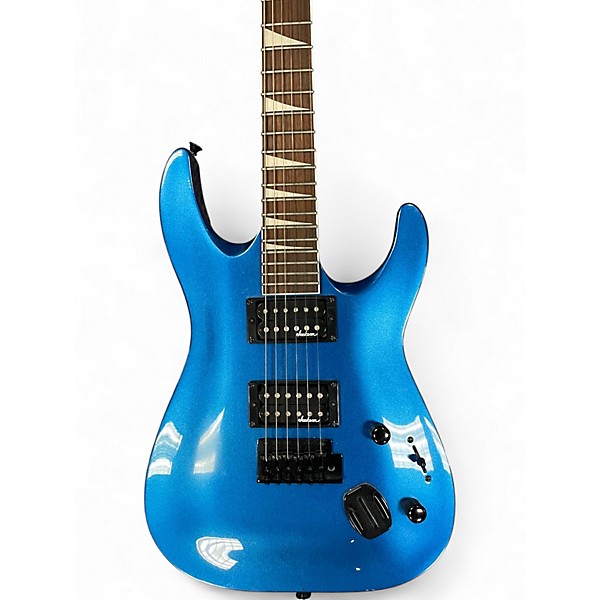Used Jackson JS22 Dinky Blue Solid Body Electric Guitar