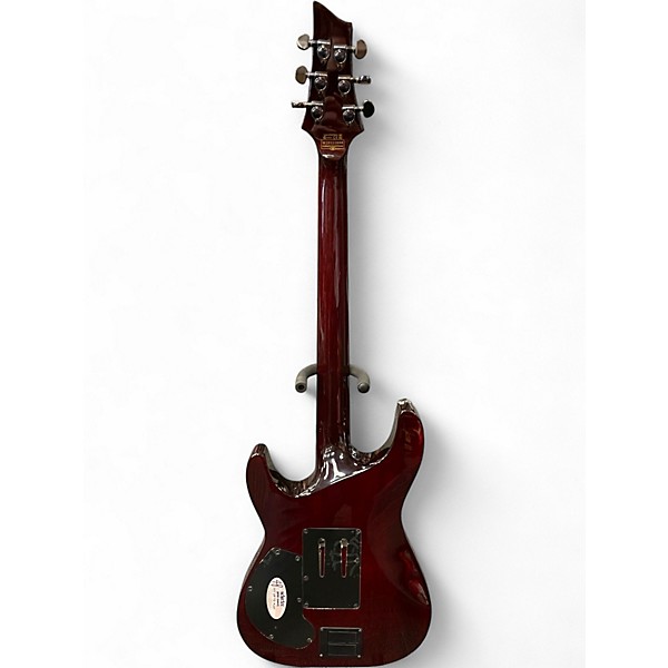 Used Schecter Guitar Research HELLRAISER C1 FR-S Black Cherry Solid Body Electric Guitar
