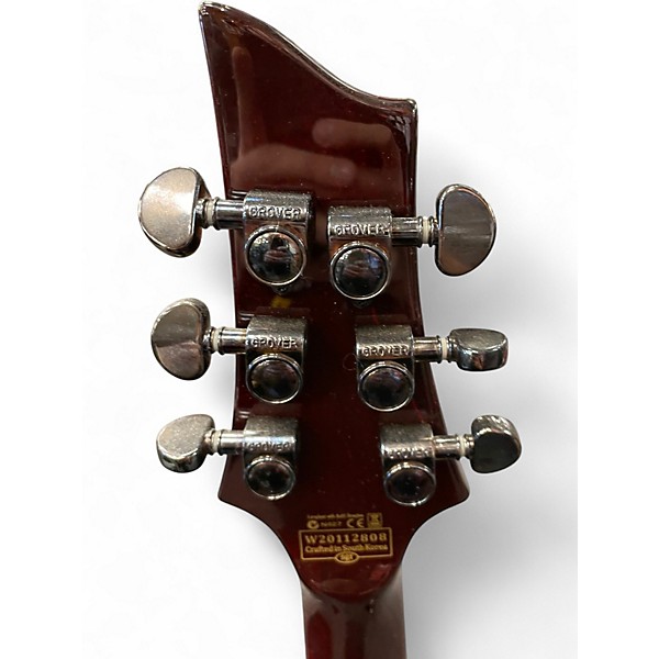 Used Schecter Guitar Research HELLRAISER C1 FR-S Black Cherry Solid Body Electric Guitar