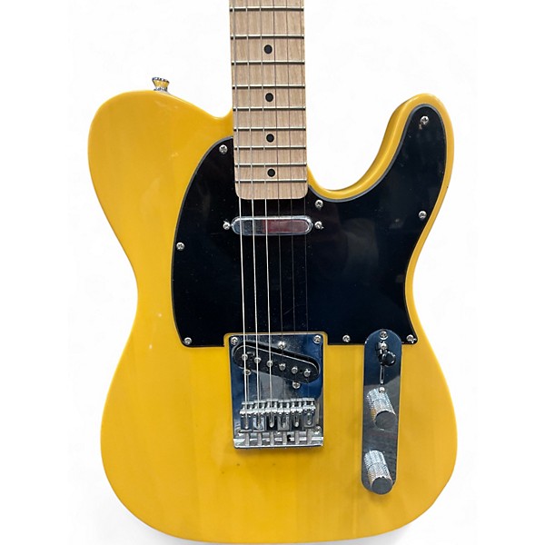 Used Squier SONIC TELECASTER Butterscotch Blonde Solid Body Electric Guitar