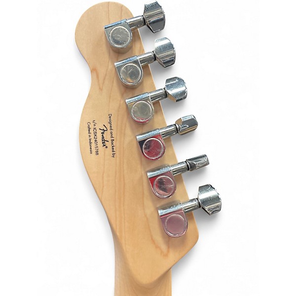 Used Squier SONIC TELECASTER Butterscotch Blonde Solid Body Electric Guitar