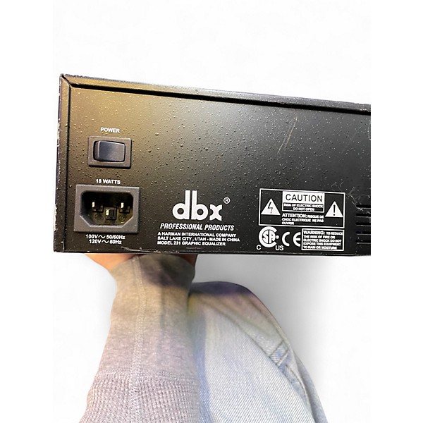 Used dbx 231 Dual 31-Band Graphic Equalizer