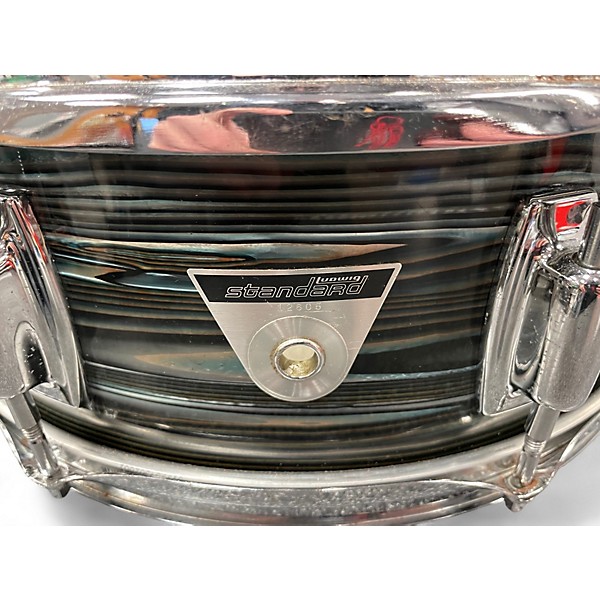 Used Ludwig 14X5.5 STANDARD BLUE STRATA Drum