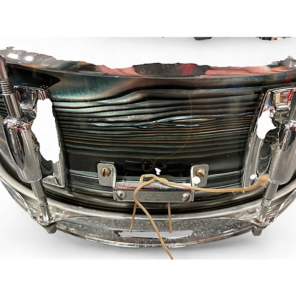 Used Ludwig 14X5.5 STANDARD BLUE STRATA Drum