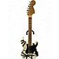 Used EVH Striped Series 78 Eruption Black and White Solid Body Electric Guitar thumbnail