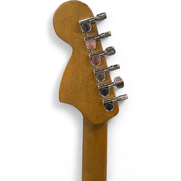 Used EVH Striped Series 78 Eruption Black and White Solid Body Electric Guitar