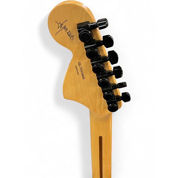 Used Fender Jim Root Signature Jazzmaster Matte Black Solid Body Electric Guitar