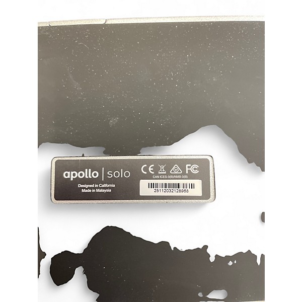 Used Universal Audio Apollo Solo Audio Interface