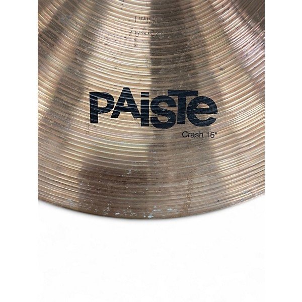 Used Paiste 16in 802 BRILLIANT Cymbal