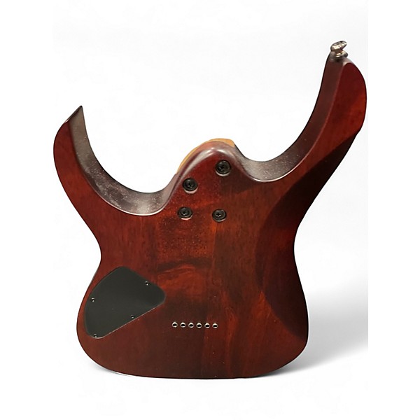 Used Ibanez RG421PB BLUE BURL Solid Body Electric Guitar