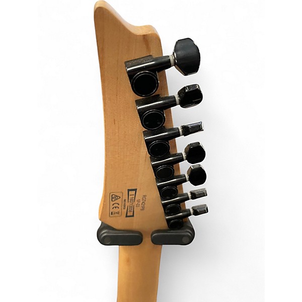 Used Ibanez RG7421 RG Series TRANS GRAY BURL Solid Body Electric Guitar