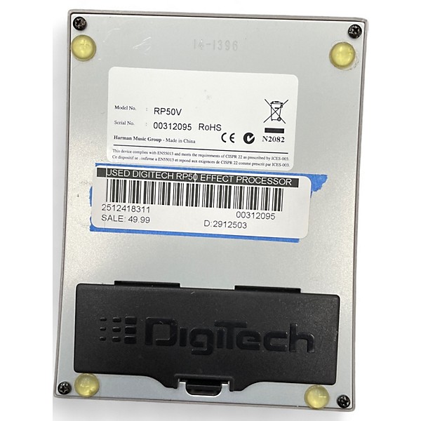 Used DigiTech RP50 Effect Processor