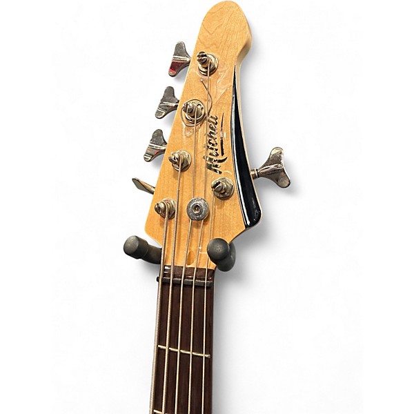 Used Mitchell TB505 5 String Black Electric Bass Guitar