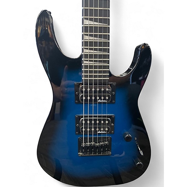 Used Jackson Minion Blue Solid Body Electric Guitar