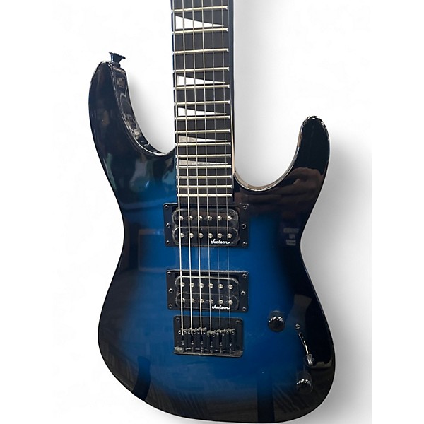 Used Jackson Minion Blue Solid Body Electric Guitar