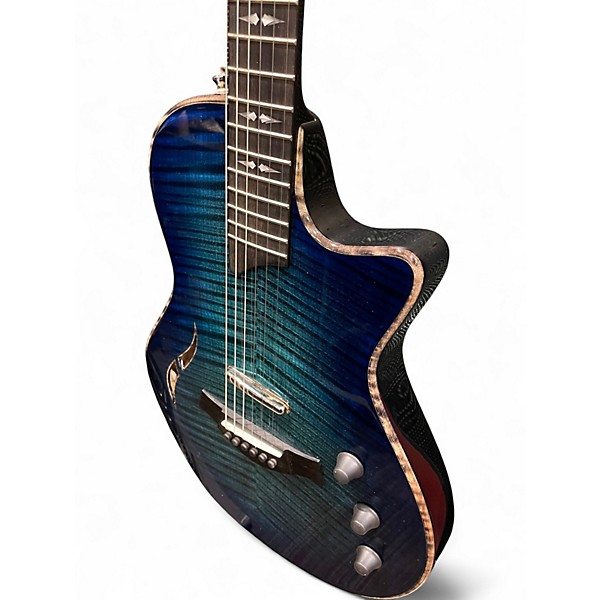 Used Taylor CT5Z Midnight Sapphire Hollow Body Electric Guitar