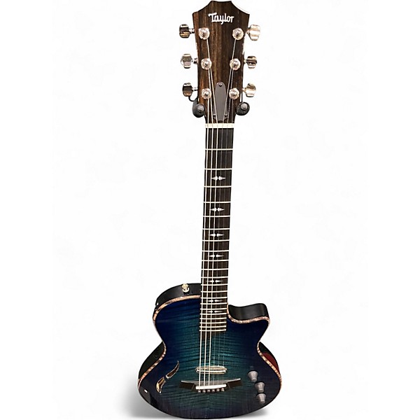 Used Taylor CT5Z Midnight Sapphire Hollow Body Electric Guitar