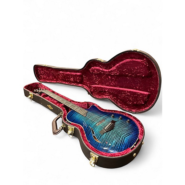 Used Taylor CT5Z Midnight Sapphire Hollow Body Electric Guitar