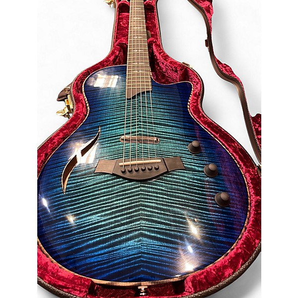 Used Taylor CT5Z Midnight Sapphire Hollow Body Electric Guitar