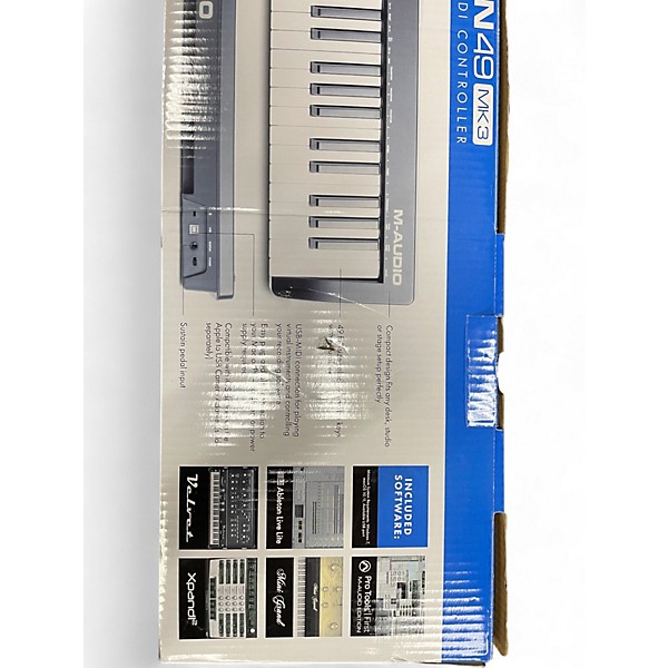Used M-Audio KEYSTATION 49 MK3 MIDI Controller