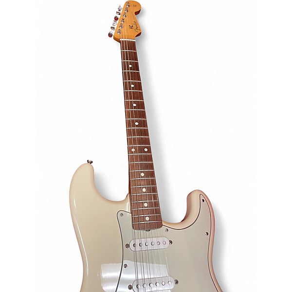 Vintage 1994 Fender miJ 1962 Stratocaster Reissue Olympic White Solid Body Electric Guitar