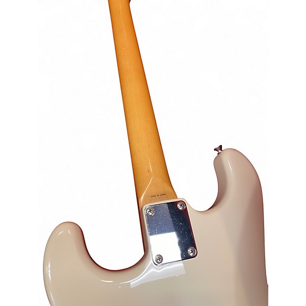 Vintage 1994 Fender miJ 1962 Stratocaster Reissue Olympic White Solid Body Electric Guitar