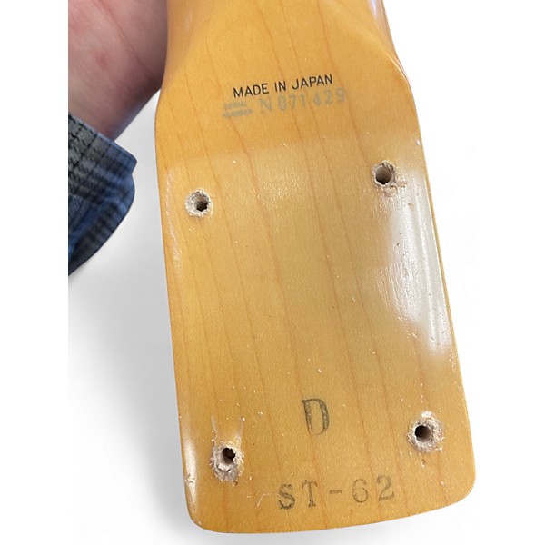 Vintage 1994 Fender miJ 1962 Stratocaster Reissue Olympic White Solid Body Electric Guitar