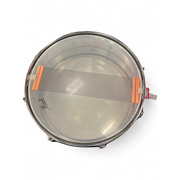 Used Pearl 14in MIRROR CHROME STEEL SHELL Chrome Drum