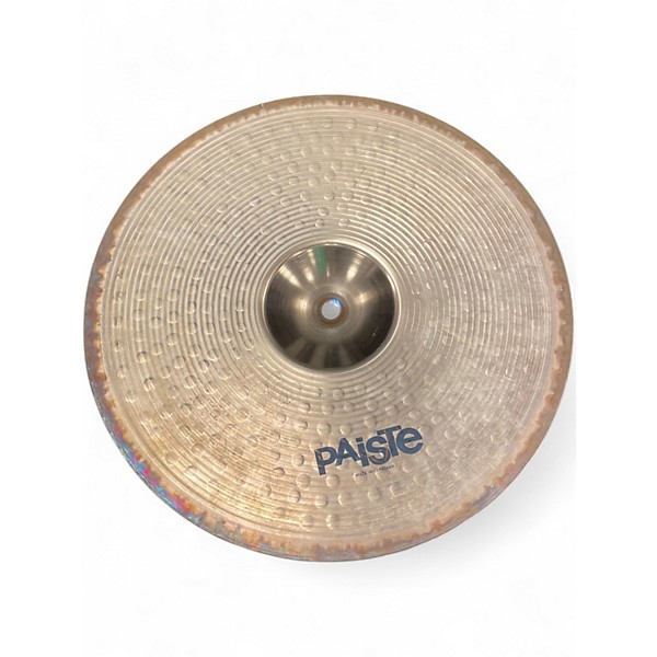 Used Paiste 14in BRONZE 502 HI HAT PAIR Cymbal