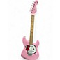 Used 2024 Squier Hello Kitty Stratocaster Pink Solid Body Electric Guitar thumbnail