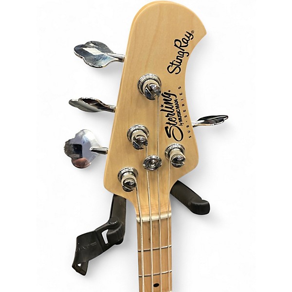 Used Sterling by Music Man RAY4HH OLIVE  Electric Bass Guitar
