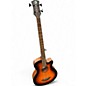 Used Luna LAB 34 TRIBAL TSB 3 Tone Sunburst Acoustic Bass Guitar