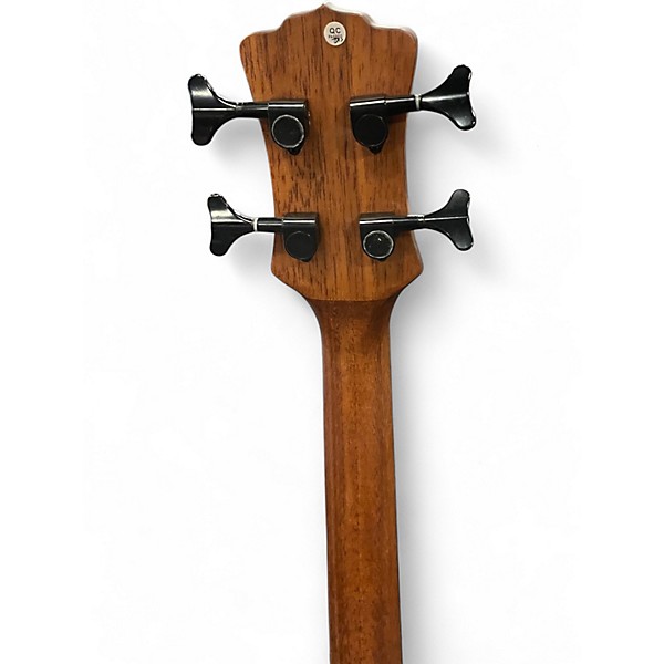 Used Luna LAB 34 TRIBAL TSB 3 Tone Sunburst Acoustic Bass Guitar