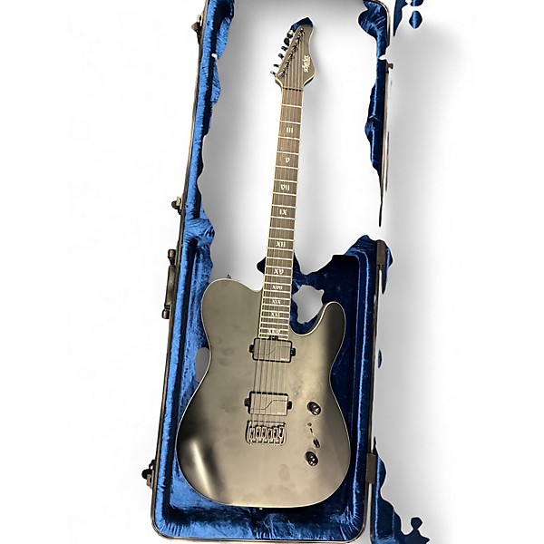 Used Schecter Guitar Research PT SLS Evil Twin Satin Black Solid Body Electric Guitar