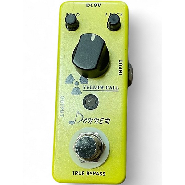 Used Donner Yellow Fall Effect Pedal