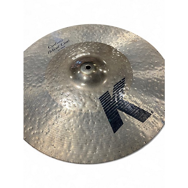 Used Zildjian 17in K Custom Hybrid Crash Cymbal