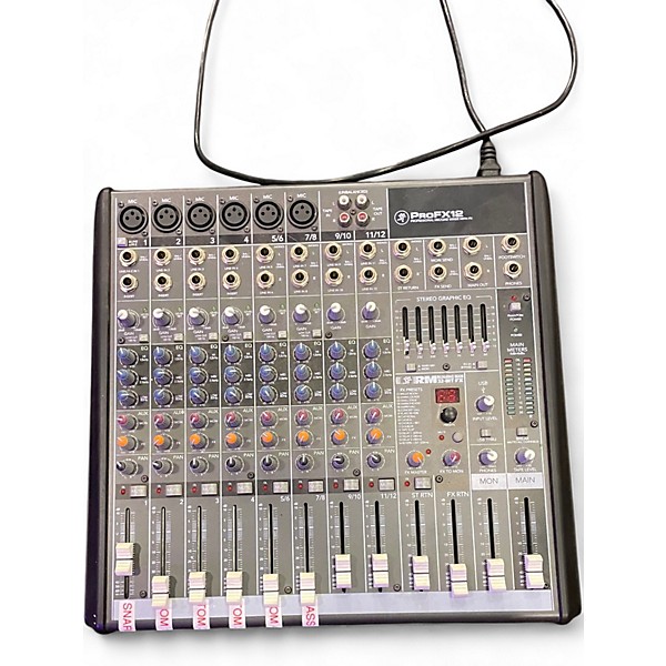 Used Mackie PROFX12 Unpowered Mixer